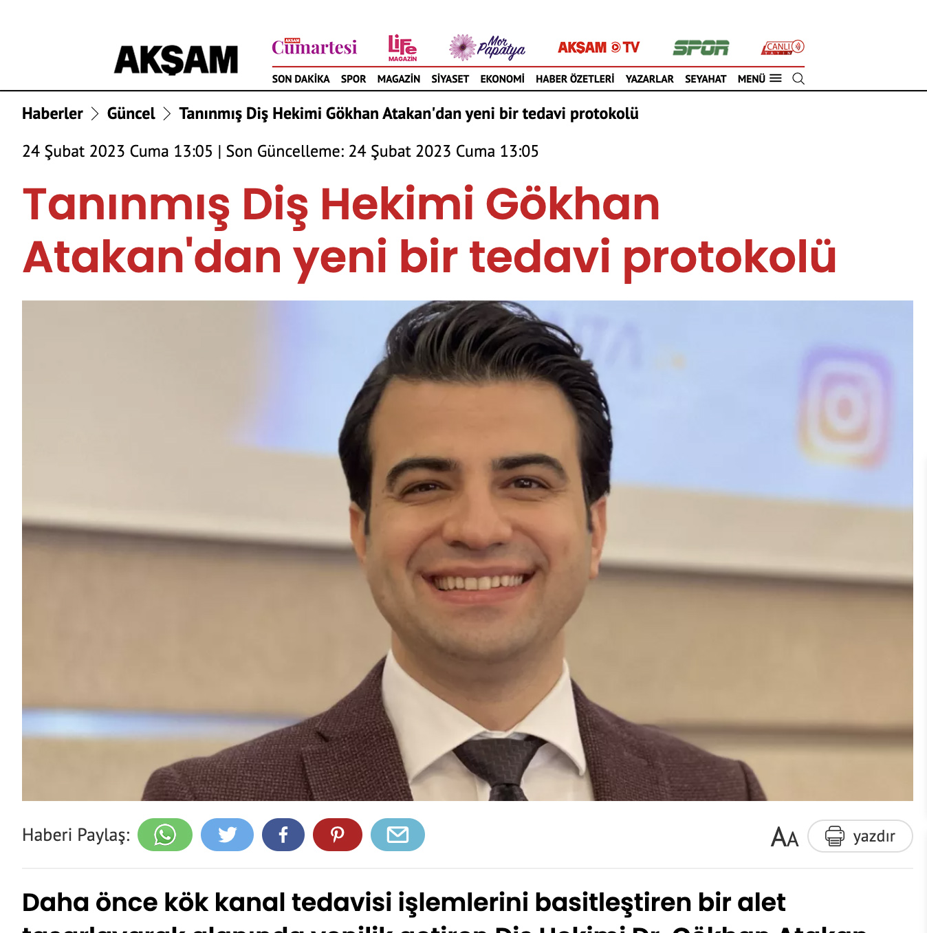 Gokhan ATAKAN Haber