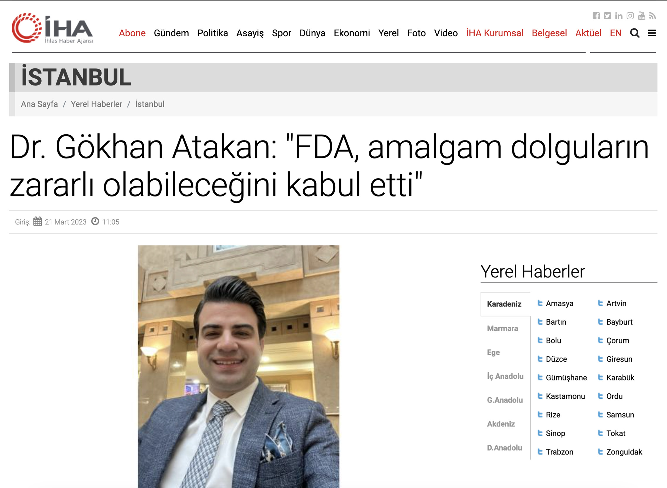 Gokhan ATAKAN Haber