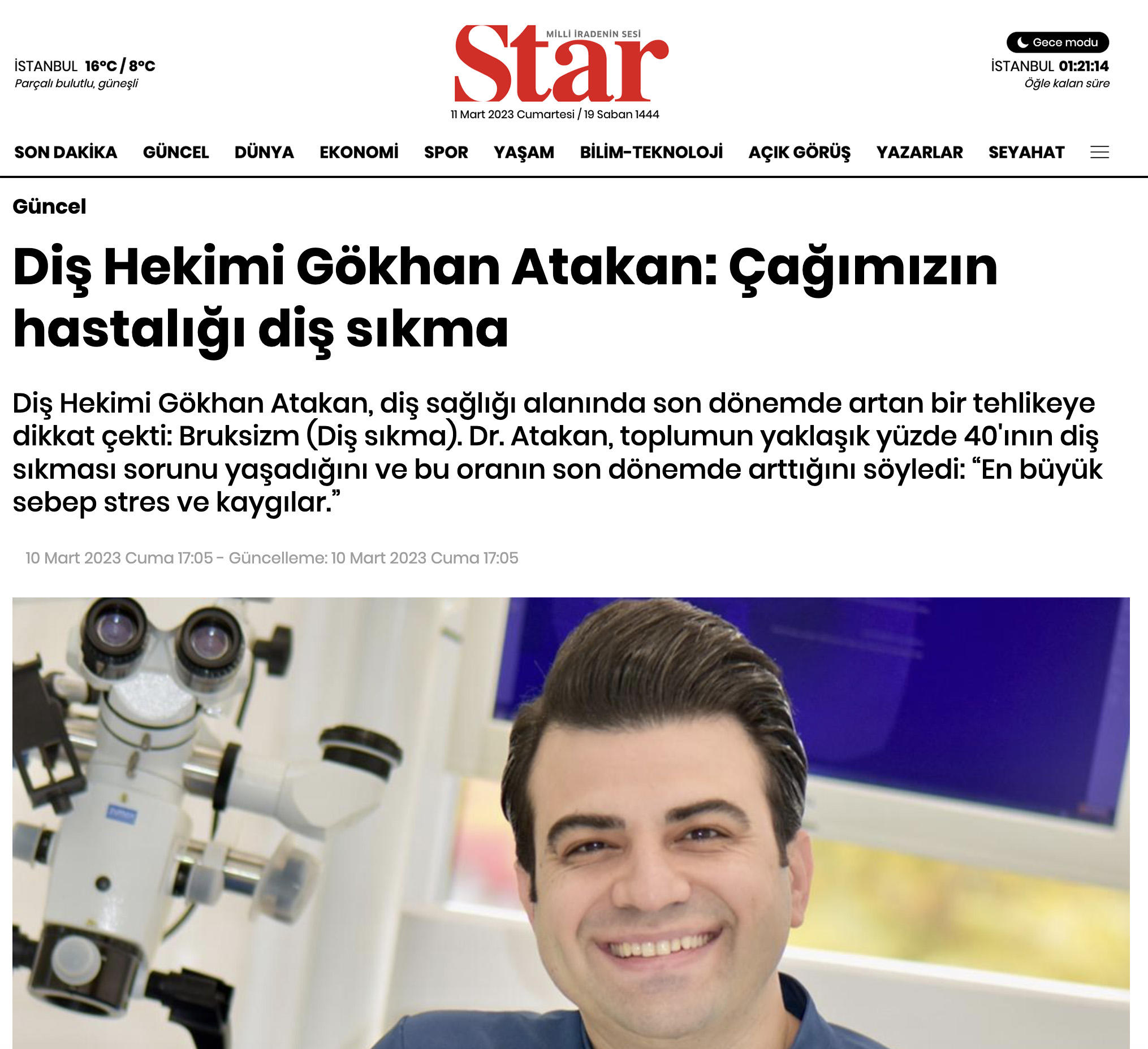 Gokhan ATAKAN Haber